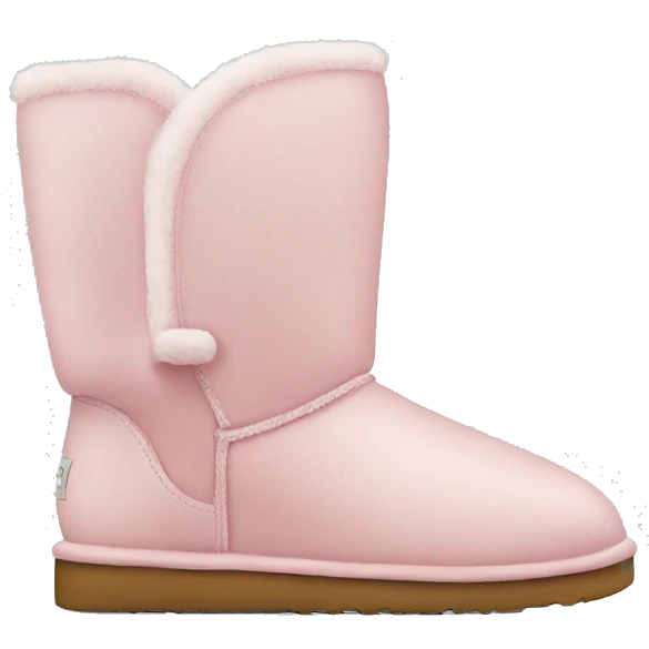 Light pink uggs noot emoji