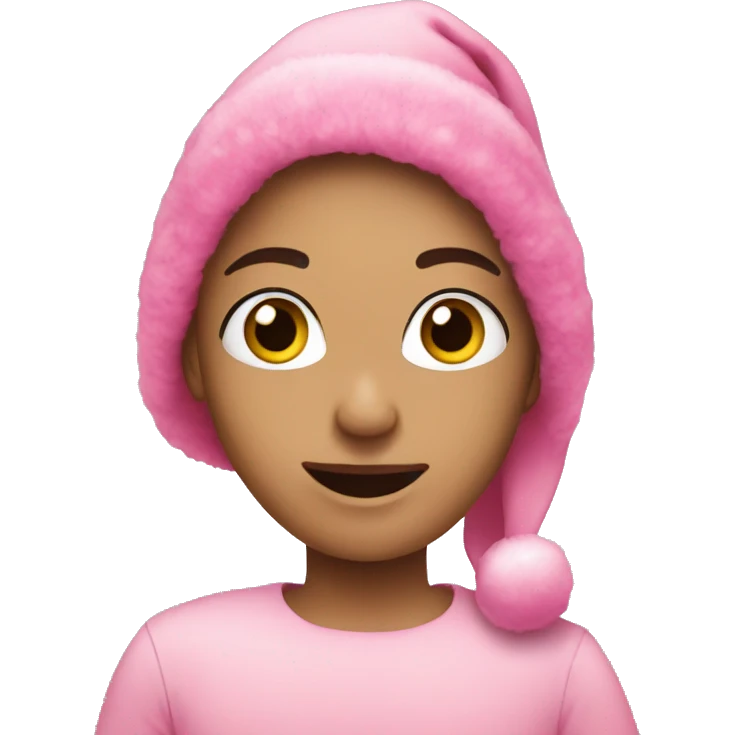 Pink Christmas emojis  emoji