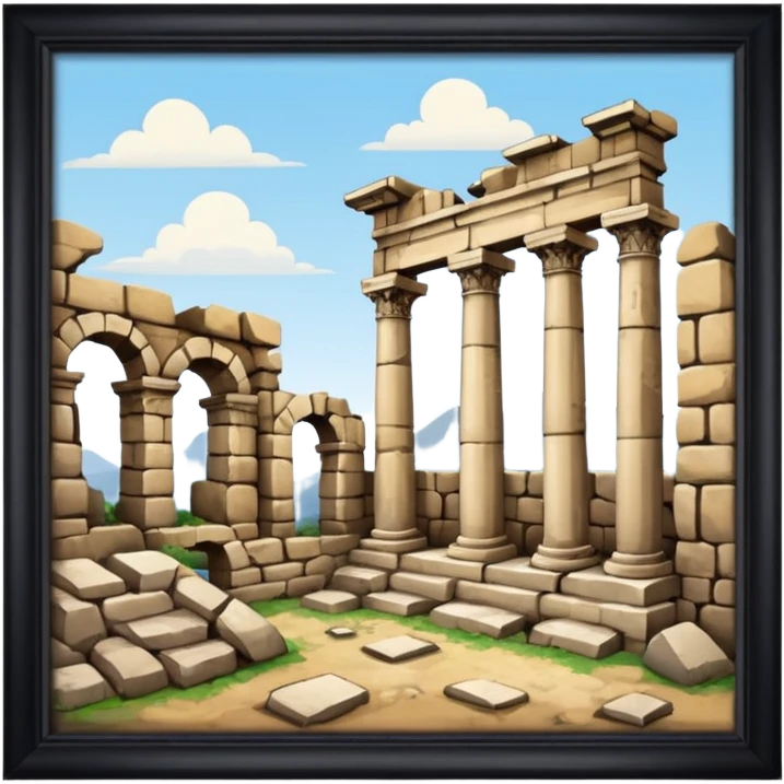 Roma en ruinas emoji