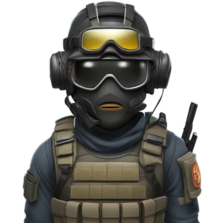 Warden from R6 emoji