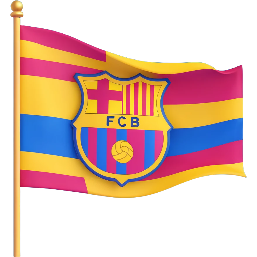 Barcelona FC (Barça) flag emoji