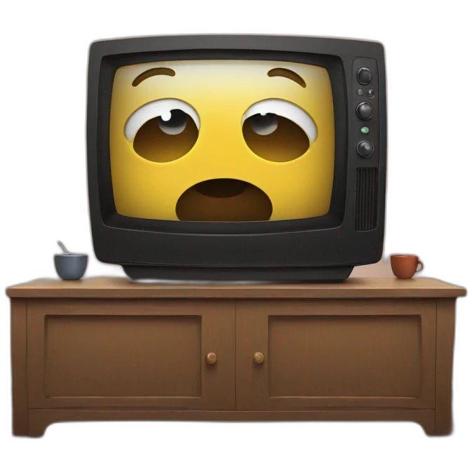 watching tv emoji