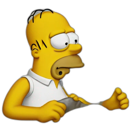 homer simpson emoji