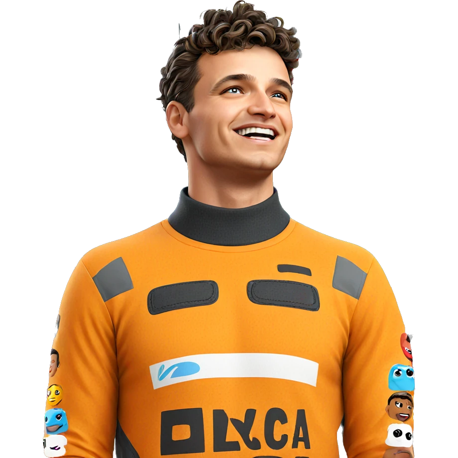 smiling solo male portrait emoji