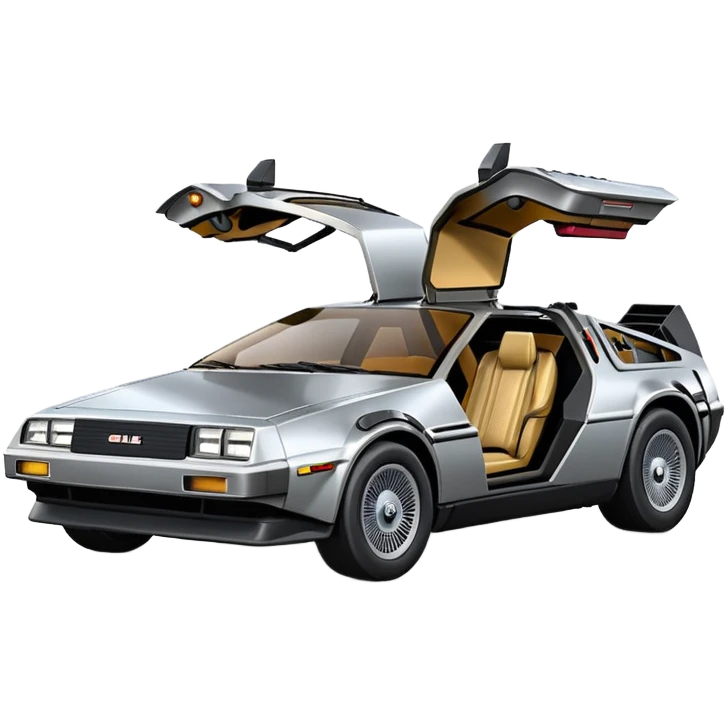 DeLorean DMC-12 emoji