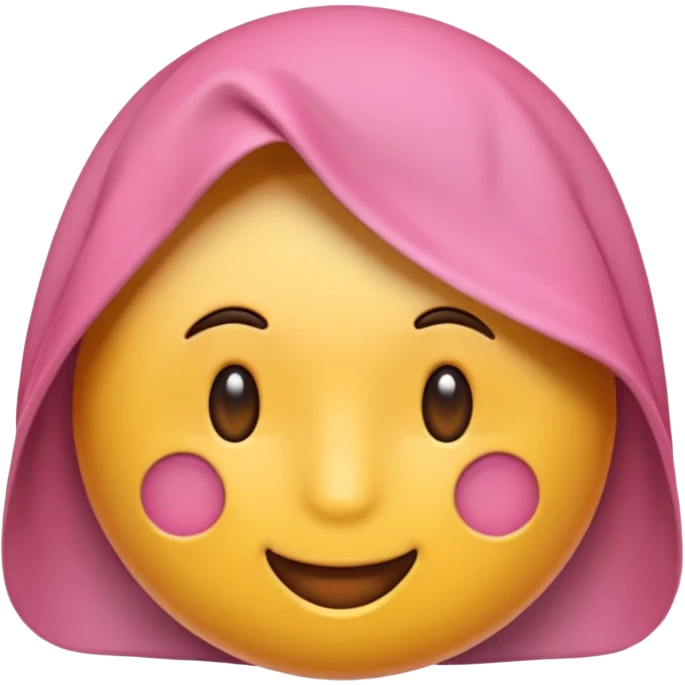 Розовый НЛО emoji