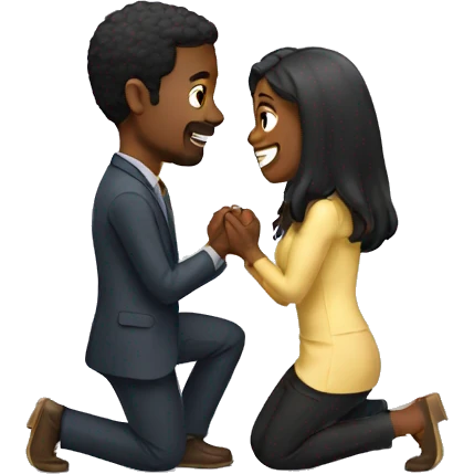 Marriage proposal emoji