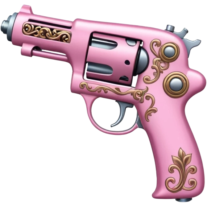 pink tattoo gun emoji