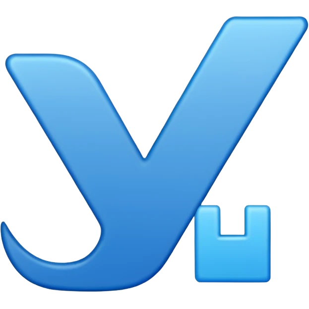 Verificado azul volteado☑️ h así como este pero volteado  emoji