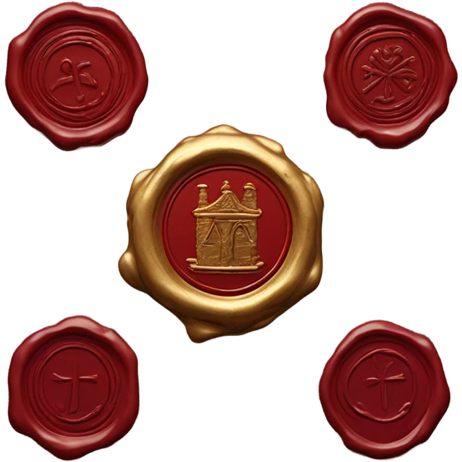 Wax seal emoji