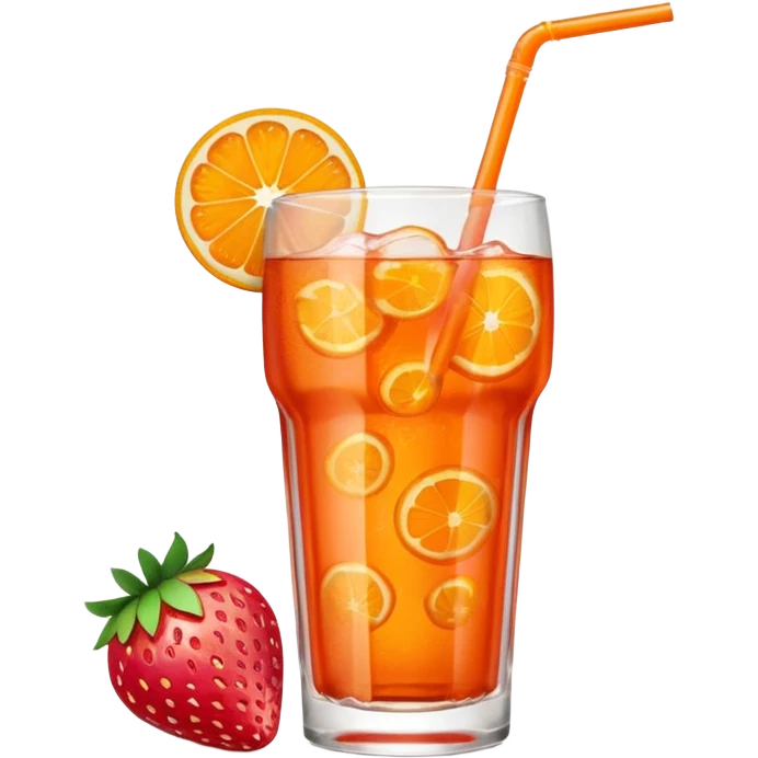 hyper strawberry  Fanta  emoji