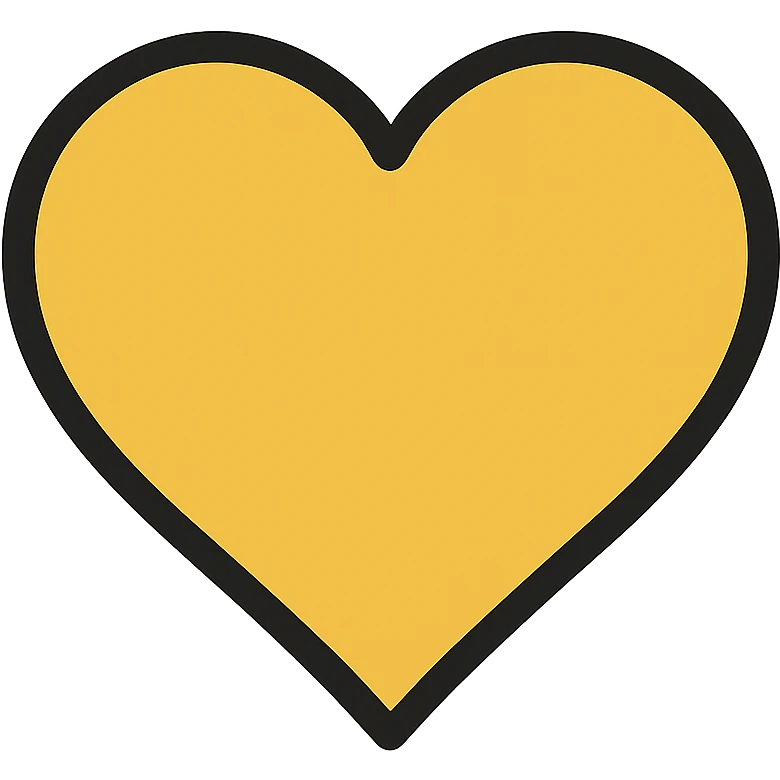 life icon in gold and black, classic style emoji