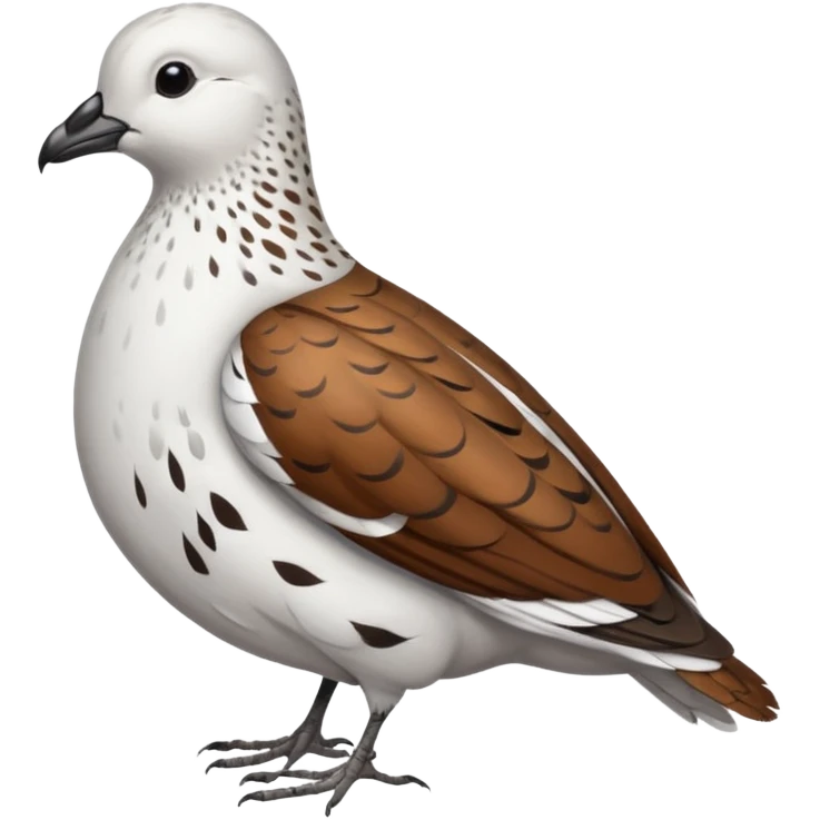 Male Rock Willow Ptarmigan emoji