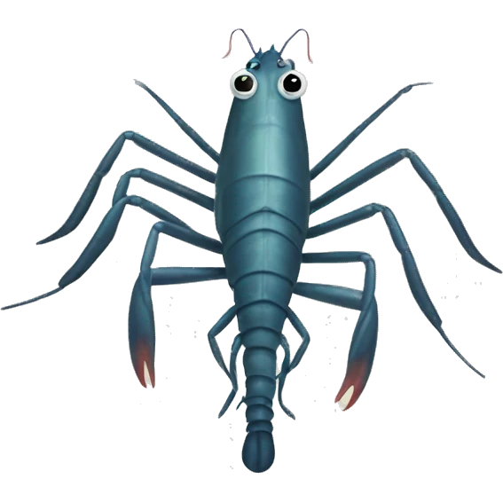 ig-claw River Shrimp (Eng.), Camarón de Río emoji