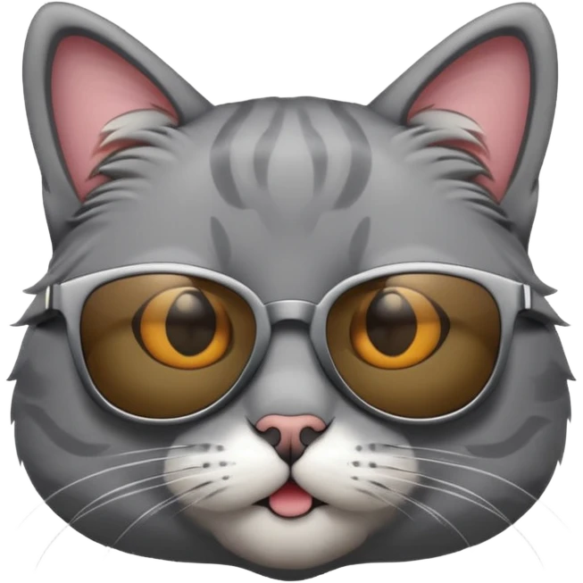 Cat with sunglasse emoji