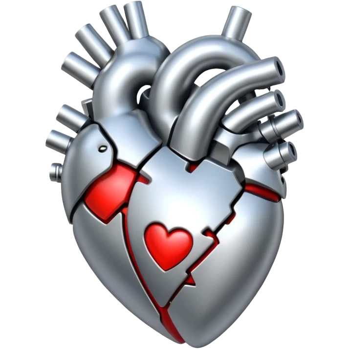 Cœur entierement mécanique  emoji