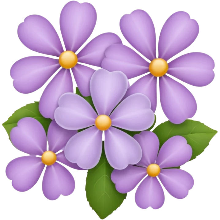 artic flowers lilac emoji