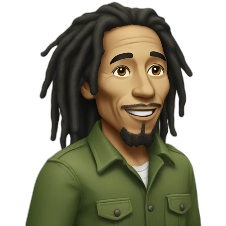 Bob Marley emoji