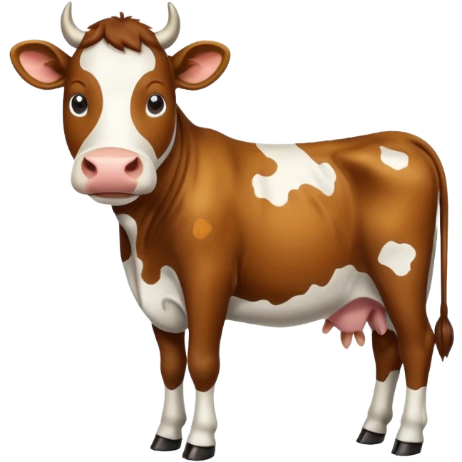 cow with mantel emoji