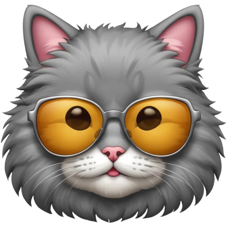 Cat wearing sunglasses emoji