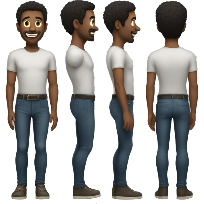 guy in tight pants emoji