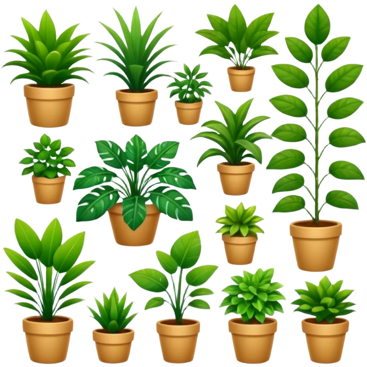 Houseplants everywhere  emoji