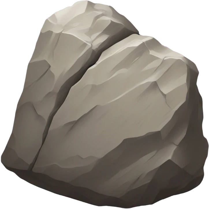 The rock emoji