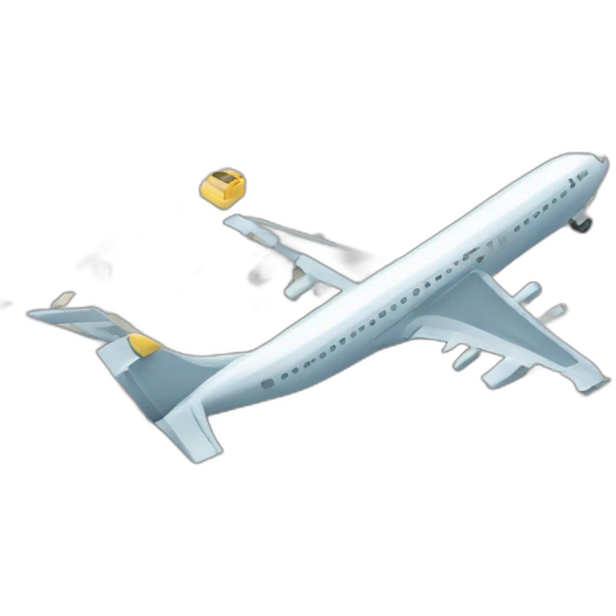 Crash de tour et d'avion emoji