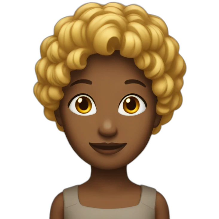 Une femme emoji