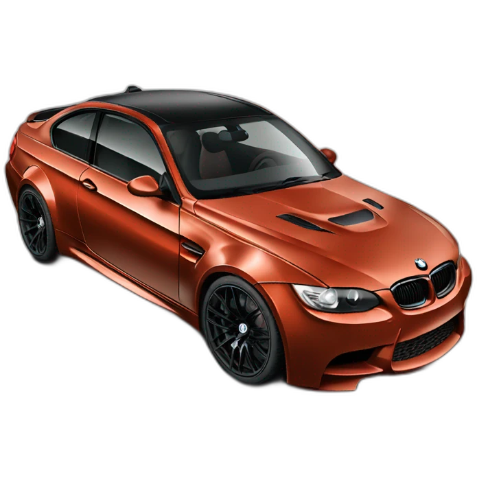 Bmw M3 black emoji