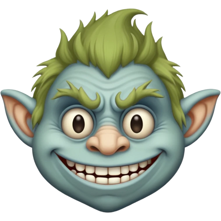 Troll face emoji