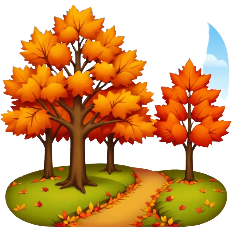 fall landscape emoji