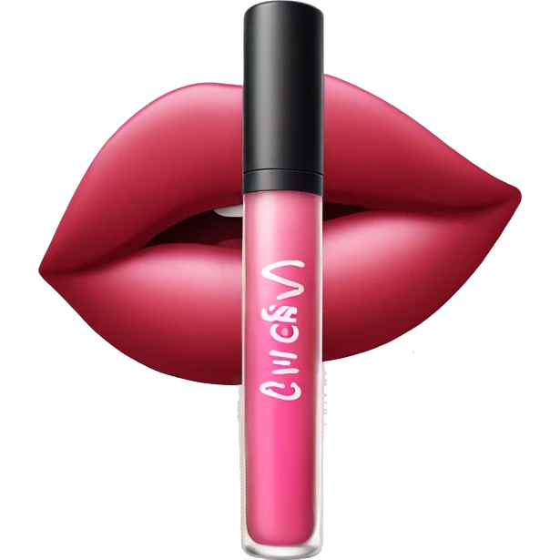 Lip gloss emoji