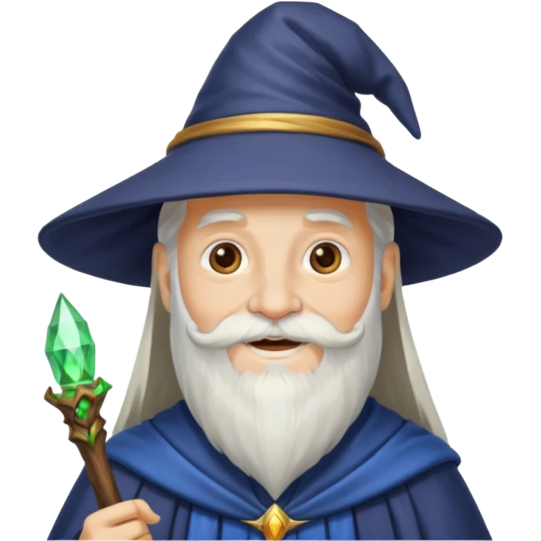 wizard long beard emoji