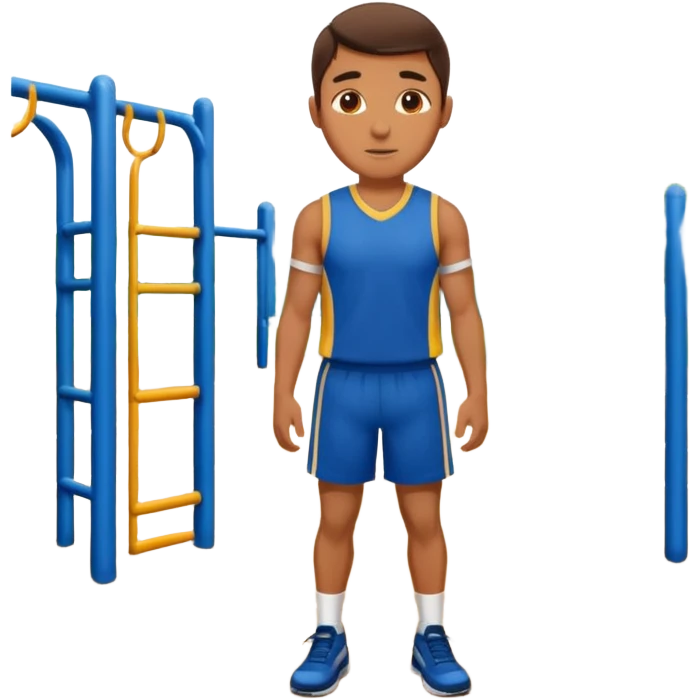 sportsman in the playground emoji