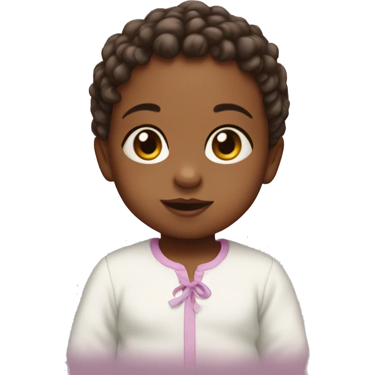 Baby lila heart emoji