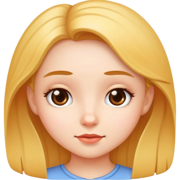 Cute girl emoji