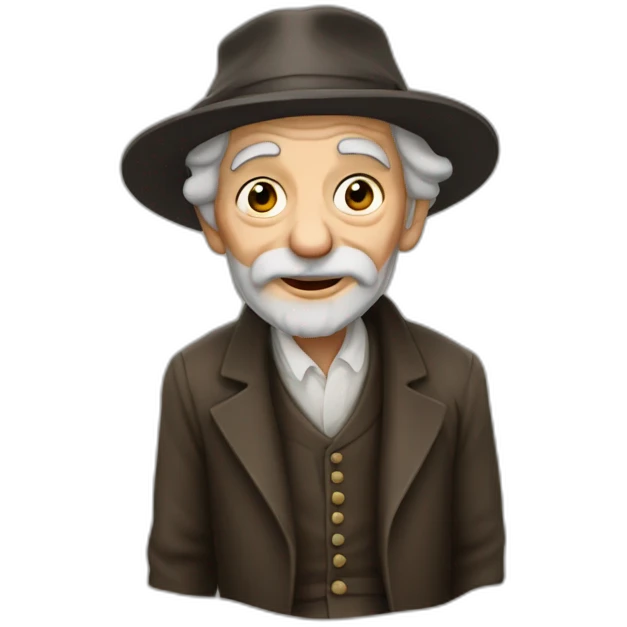 old jew with tubeteika emoji