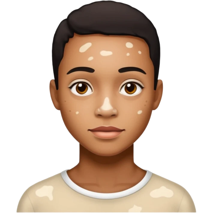 vitiligo emoji
