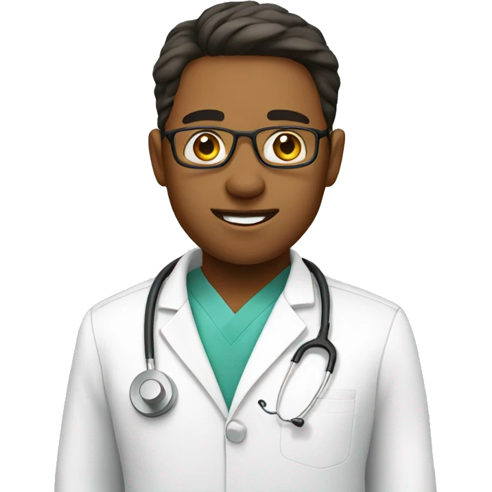 Medical student emoji