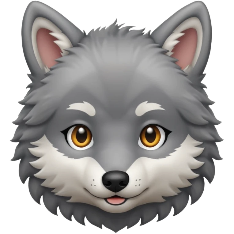 baby wolf emoji