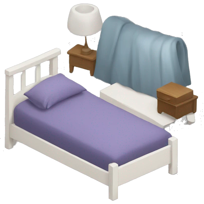 aestetic bed emoji