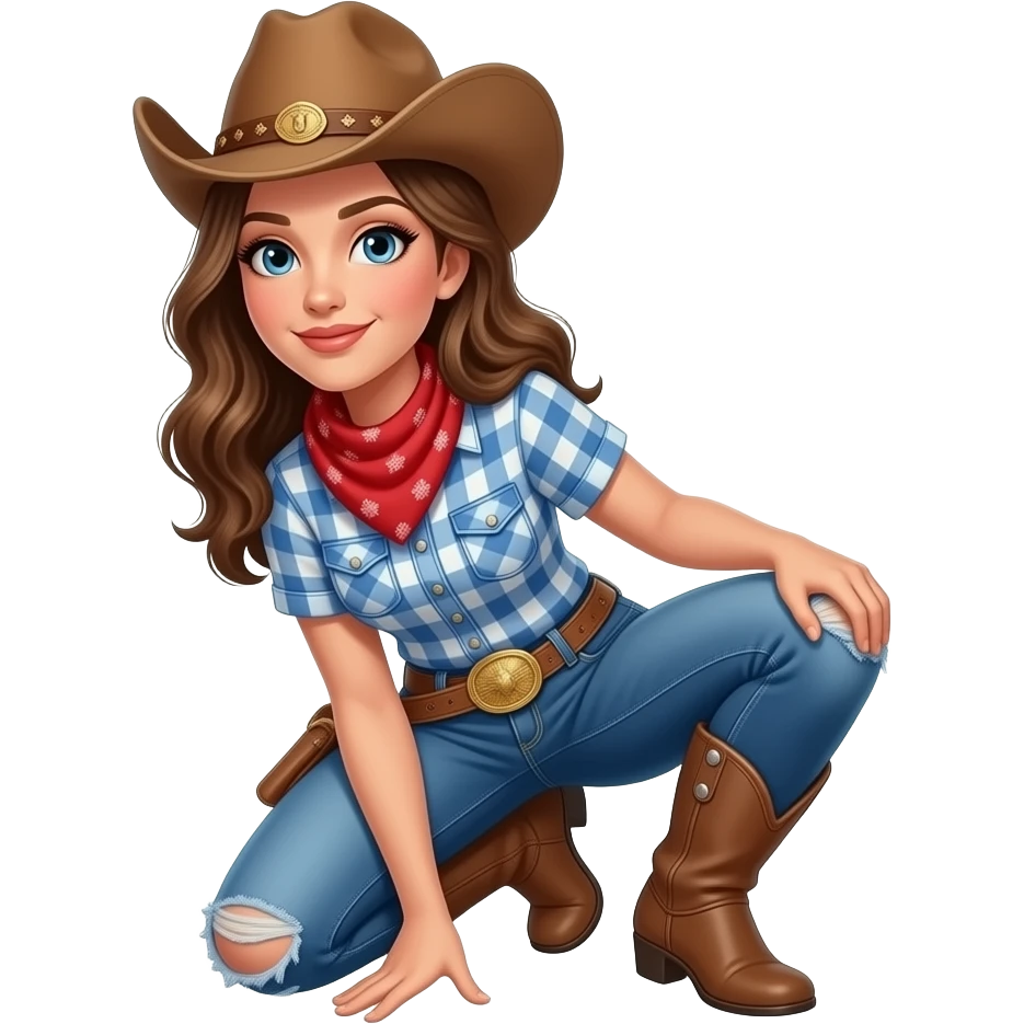 Cowgirl sex position emoji