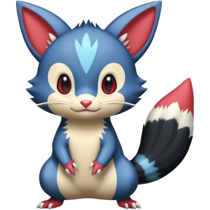 Sneasel-Furret-fusion emoji