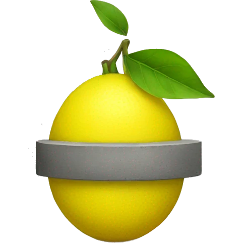 Concrete lemon  emoji