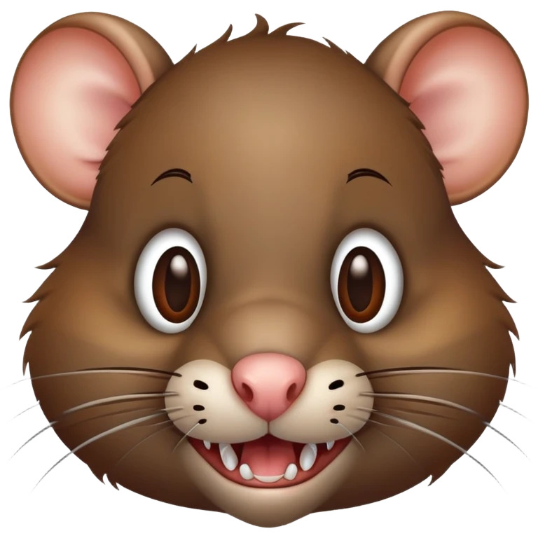 Rat with big teeth emoji