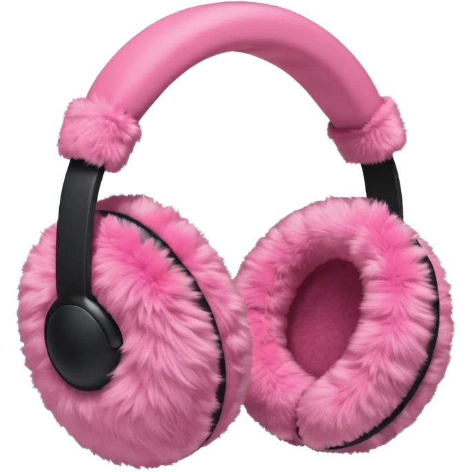 pink earmuffs emoji