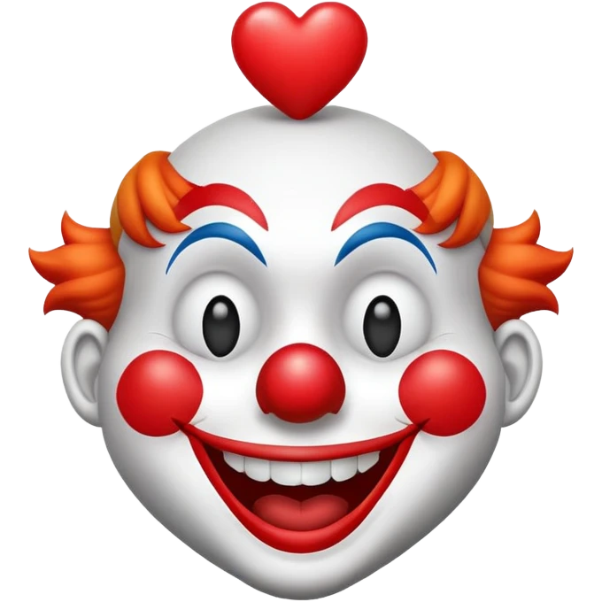 ❤️‍🔥😉🤡 emoji