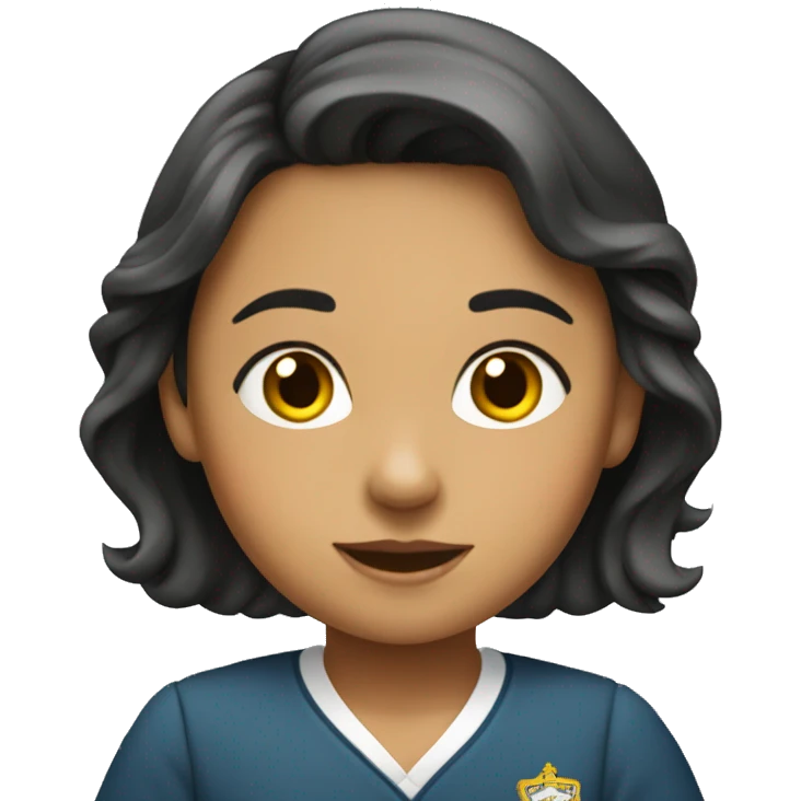 niña de secundaria emoji