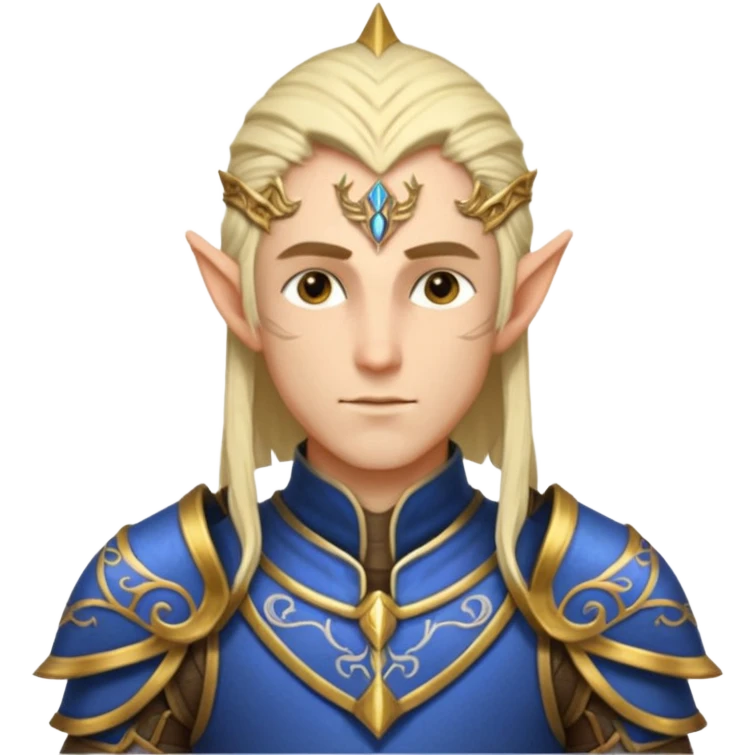 ESO male high elf emoji